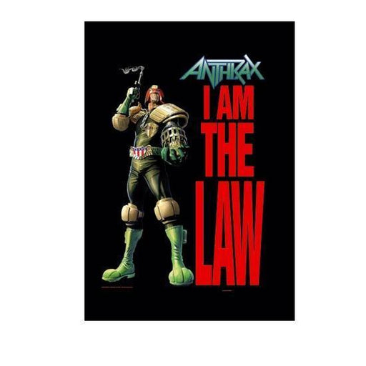 Flag - Anthrax - I Am The Law-Metalomania
