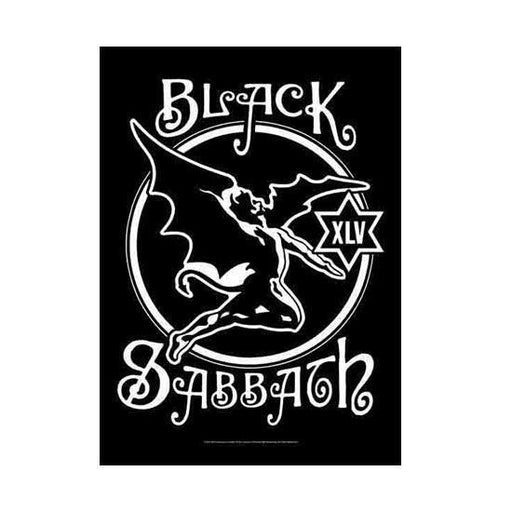 Flag - Black Sabbath - 45th Anniversary Logo-Metalomania