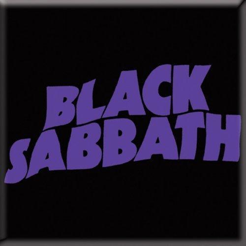 Fridge Magnet - Black Sabbath - Purple Logo-Metalomania