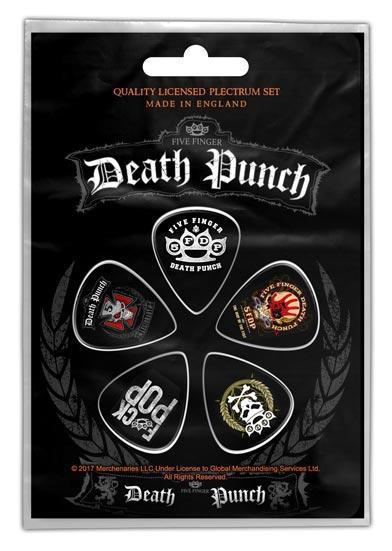 Guitar Picks - Five Finger Death Punch - 5FDP-Metalomania