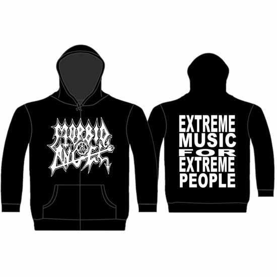 Hoodie - Morbid Angel - Extreme Music - Zip-Metalomania