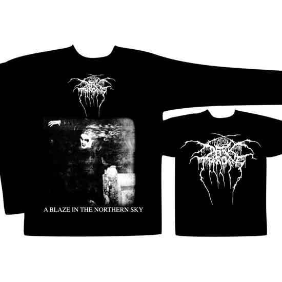 Long Sleeve Shirt - Darkthrone - A Blaze In The Northern Sky-Metalomania