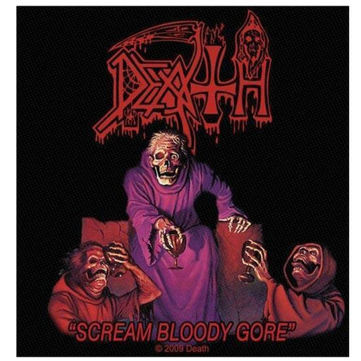 Patch - Death - Scream Bloody Gore-Metalomania