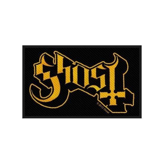Patch - Ghost - Logo (yellow)-Metalomania