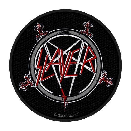 Patch - Slayer - Pentagram-Metalomania