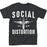 T-Shirt - Social Distortion - Winged Wheel-Metalomania