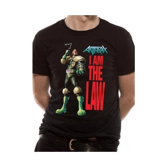 T-Shirt - Anthrax - I Am The Law-Metalomania
