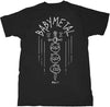 T-Shirt - Babymetal - Skulls on Sword-Metalomania