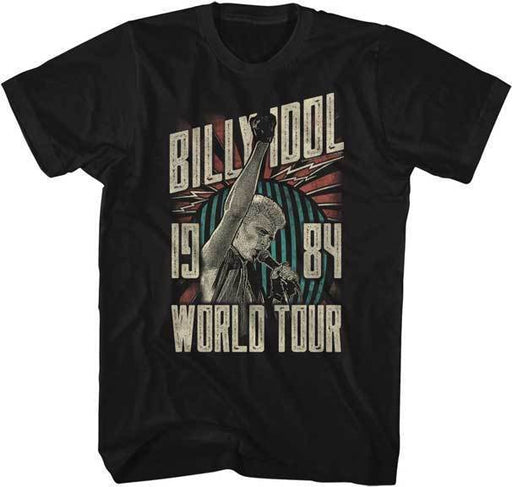 T-Shirt - Billy Idol - World Tour 84-Metalomania