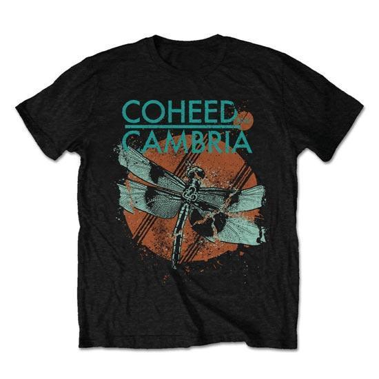 T-Shirt - Coheed & Cambria - Dragonfly Design-Metalomania