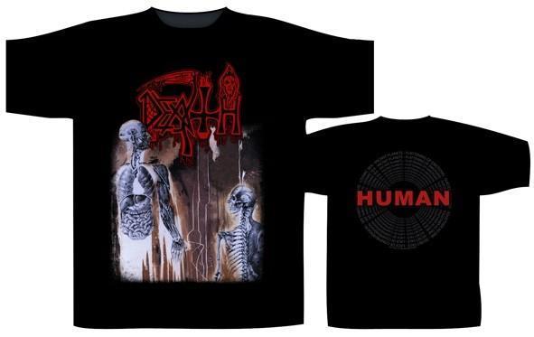 T-Shirt - Death - Human Back Circle-Metalomania