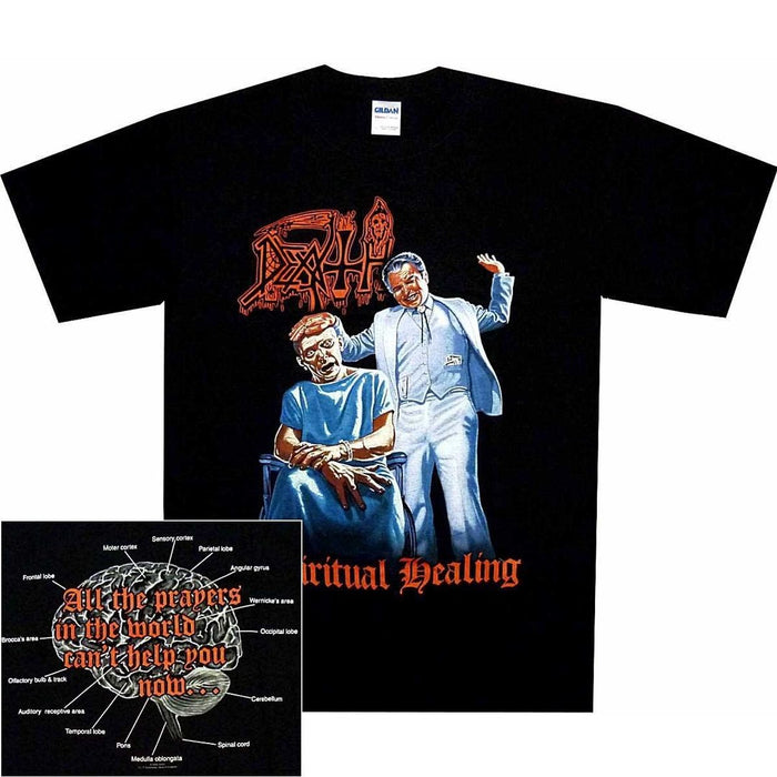 T-Shirt - Death - Spiritual Healing W/Back-Metalomania