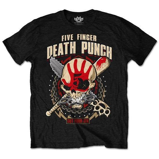 T-Shirt - Five Finger Death Punch - Zombie Kill, Got Your Six-Metalomania