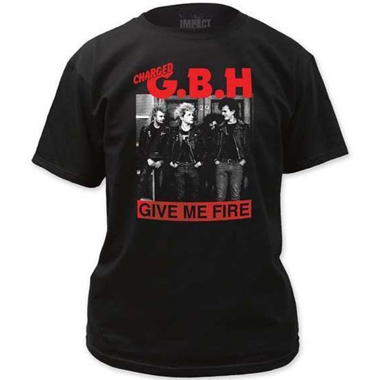 T-Shirt - GBH - Give me Fire-Metalomania