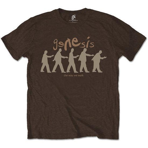 T-Shirt - Genesis - The Way We Walk - Brown-Metalomania