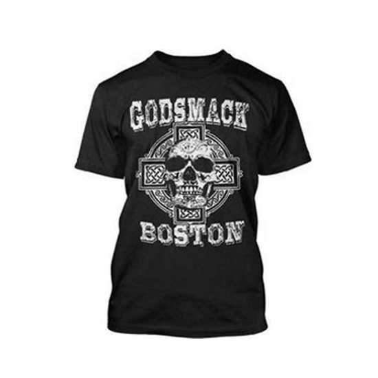 T-Shirt - Godsmack - Boston Skull-Metalomania
