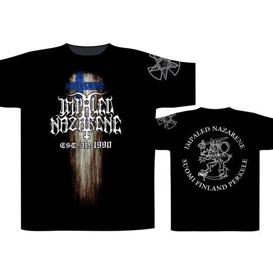 T-Shirt - Impaled Nazarene - Suomi Finland Perkele-Metalomania