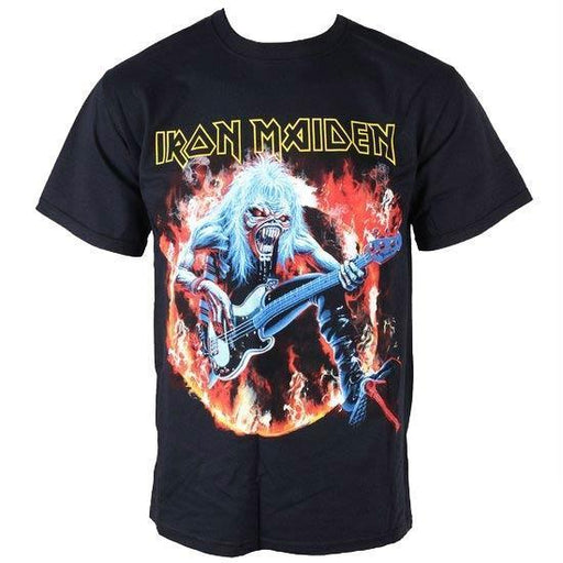 T-Shirt - Iron Maiden - Fear Live Flames-Metalomania