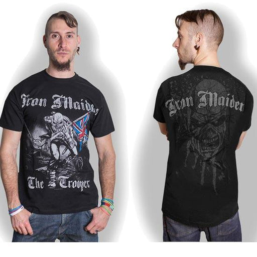 T-Shirt - Iron Maiden - Sketched Trooper - With Back-Metalomania