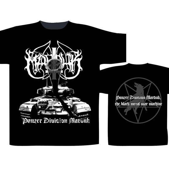 Marduk T-Shirt Iron Cross Uomo Nero, Nero, S Marduk T-Shirt Iron Cross Uomo Nero, Nero, S