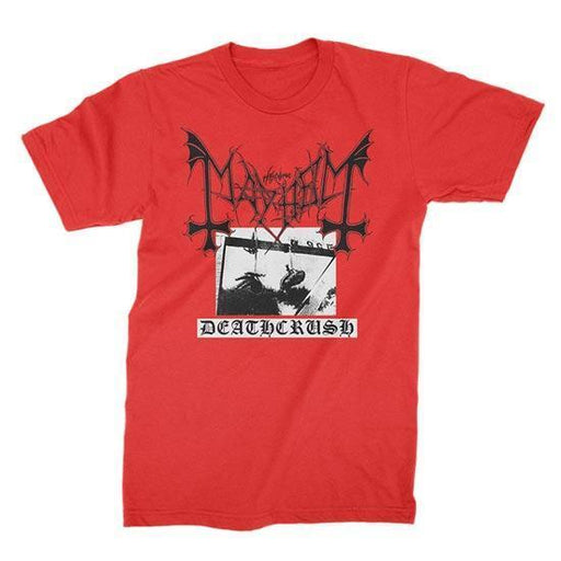 T-Shirt - Mayhem - Deathcrush - Red-Metalomania