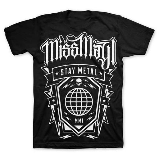 T-Shirt - Miss May I - Globe-Metalomania