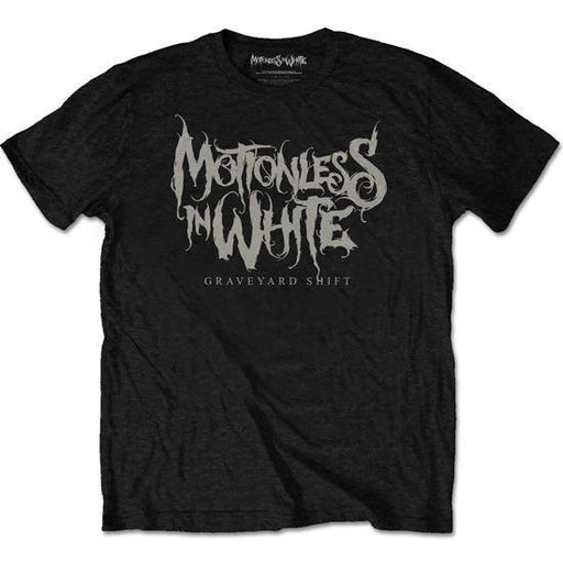T-Shirt - Motionless in White - Graveyard Shift Logo-Metalomania