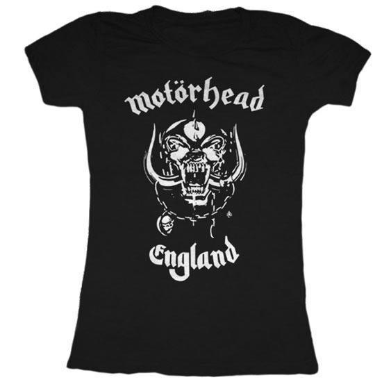 T-Shirt - Motorhead - England (lady)-Metalomania