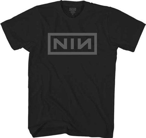 T-Shirt - Nine Inch Nails - Grey Logo on Black