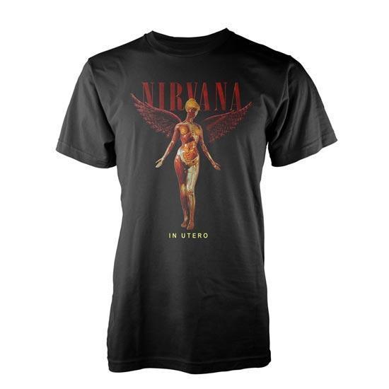 T-Shirt - Nirvana / KC - In Utero - Red Logo-Metalomania