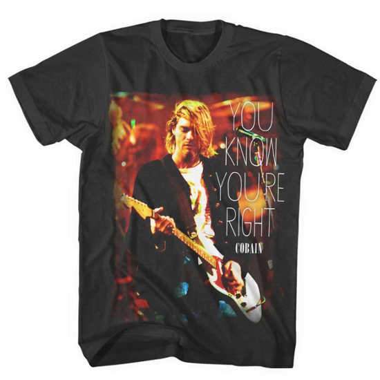 T-Shirt - Nirvana / KC - You Know You're Right-Metalomania