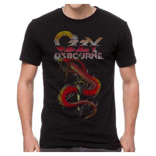 T-Shirt - Ozzy Osbourne - Vintage Snake-Metalomania