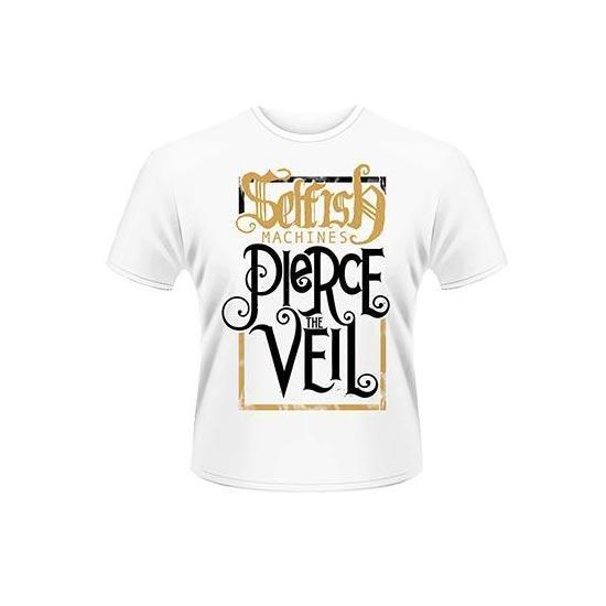 T-Shirt - Pierce The Veil - Selfish Machines (white)-Metalomania