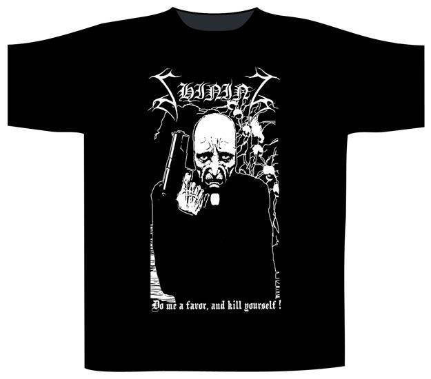 T-Shirt - Shining - Do Me a Favor & Kill Yourself-Metalomania