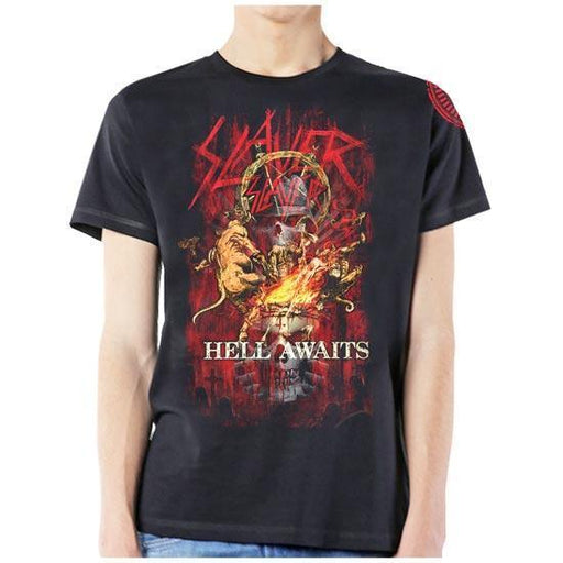 T-Shirt - Slayer - Hell Awaits Blood-Metalomania