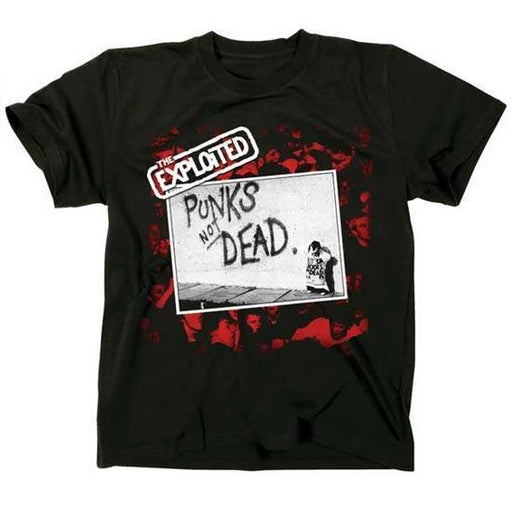 T-Shirt - The Exploited - Punk's Not Dead-Metalomania