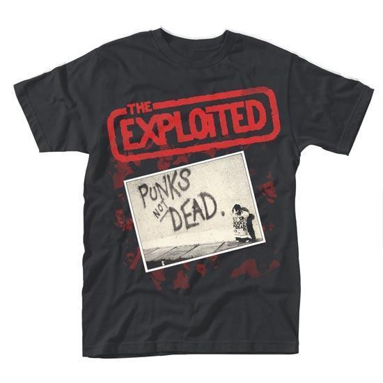 T-Shirt - The Exploited - Punk's Not Dead V2-Metalomania
