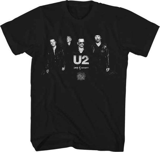 T-Shirt - U2 - Songs of Innocence - Black Shirt-Metalomania