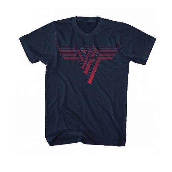 T-Shirt - Van Halen - Classic Red Logo-Metalomania