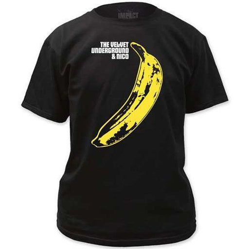 T-Shirt - Velvet Underground - Banana - Black-Metalomania