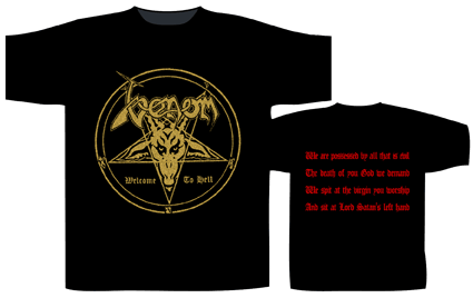 T-Shirt - Venom - Welcome to Hell