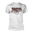 T-Shirt - Yes - Pattern Logo - White-Metalomania