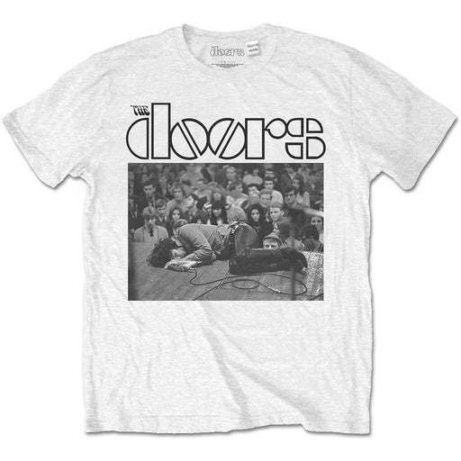 T-Shirts - Doors (The) - Jim on Floor - White-Metalomania