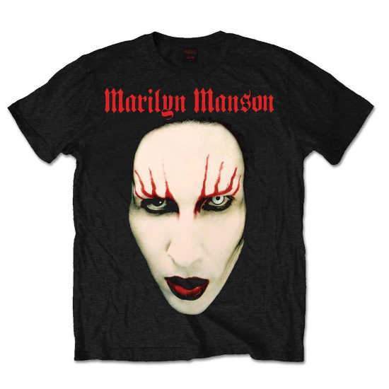 T-Shirt - Marilyn Manson - Red Lips-Metalomania