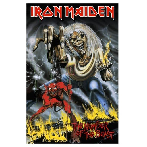 Deluxe Flag - Iron Maiden - Number of the Beast-Metalomania