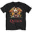 T-Shirt - Queen - Classic Crest-Metalomania