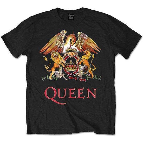 T-Shirt - Queen - Classic Crest-Metalomania