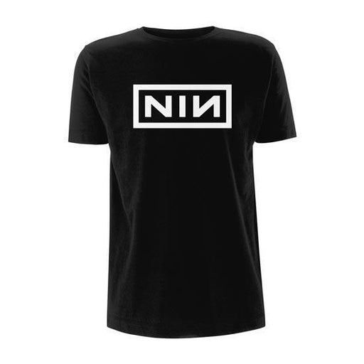 T-Shirt - Nine Inch Nails - Classic White Logo-Metalomania