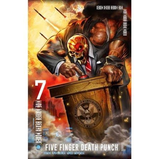 Deluxe Flag - FFDP - Five Finger - And Justice for None-Metalomania