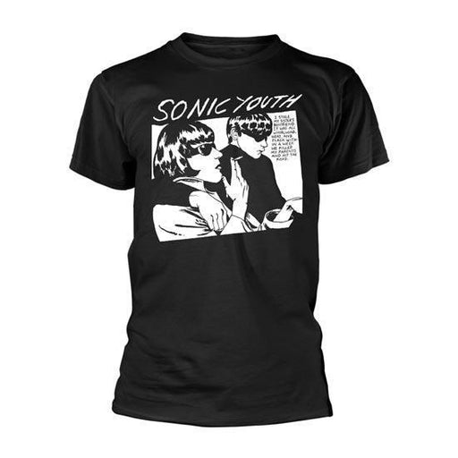 T-Shirt - Sonic Youth - Goo Album Cover - Black-Metalomania